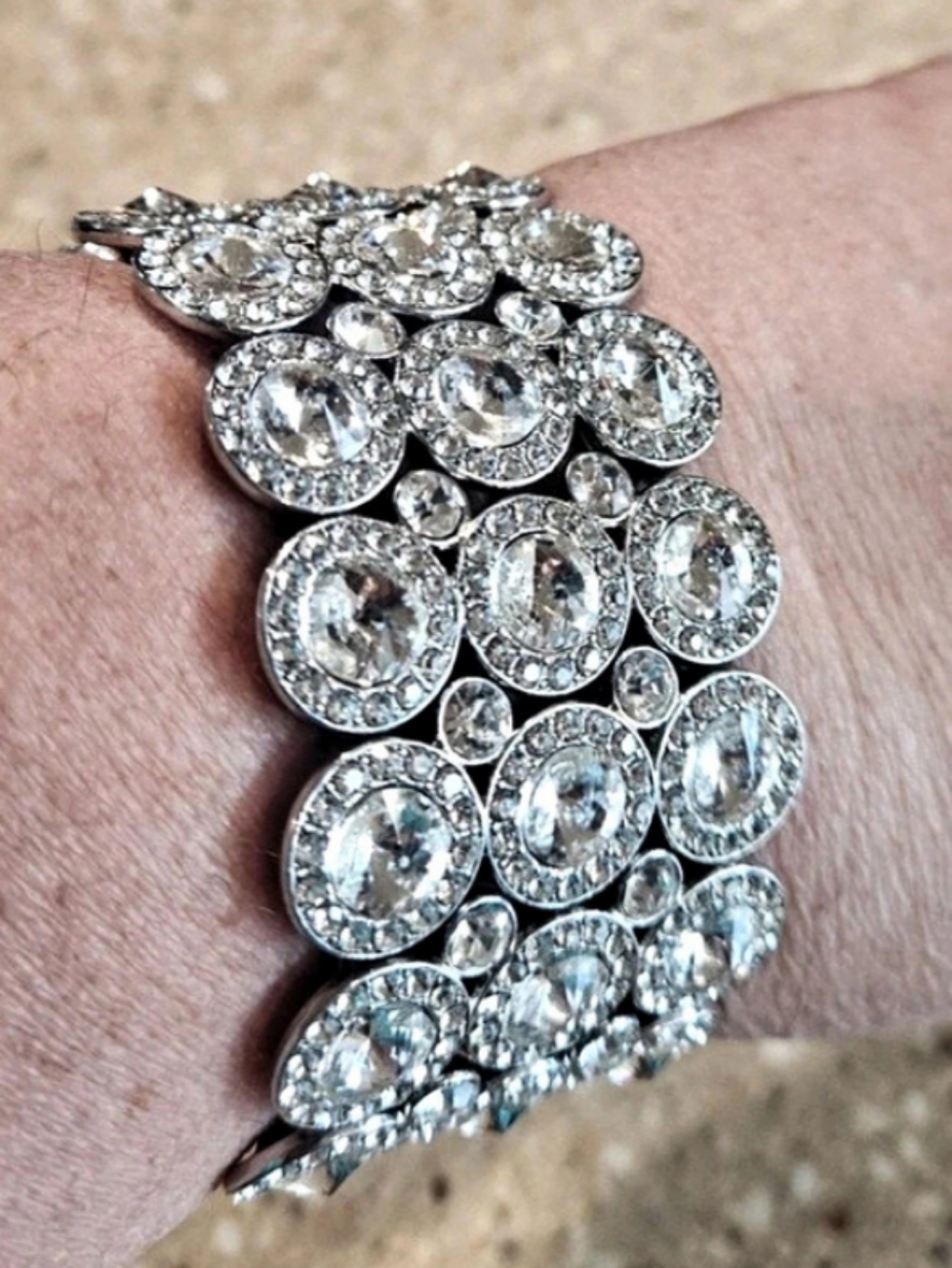 Crystal Statement Bracelet